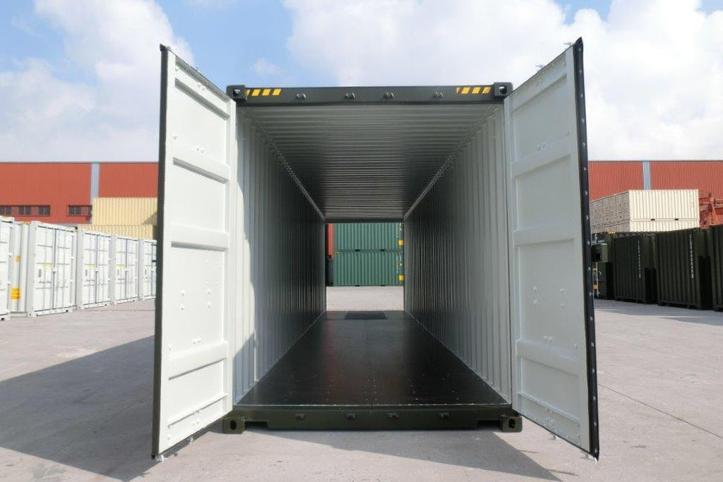 40 Fuß High-Cube-Doppeltürcontainer