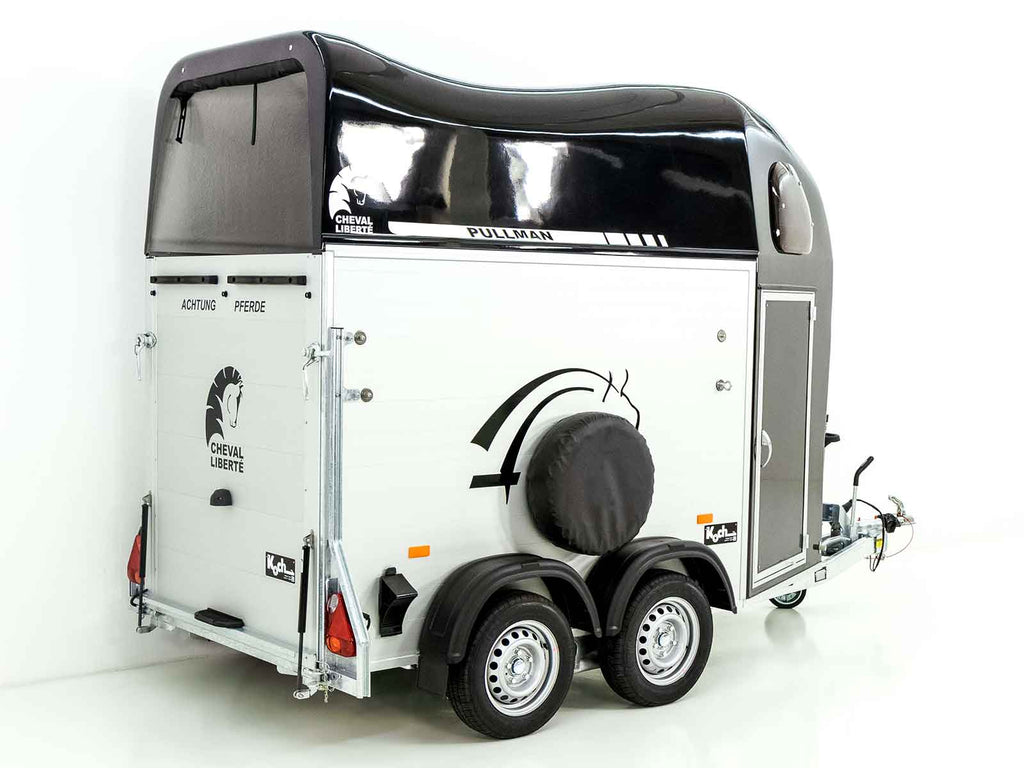 Cheval Liberte Pferdeanhänger GOLD One 1,5er | Pullman-Fahrwerk | schwarz-Neu