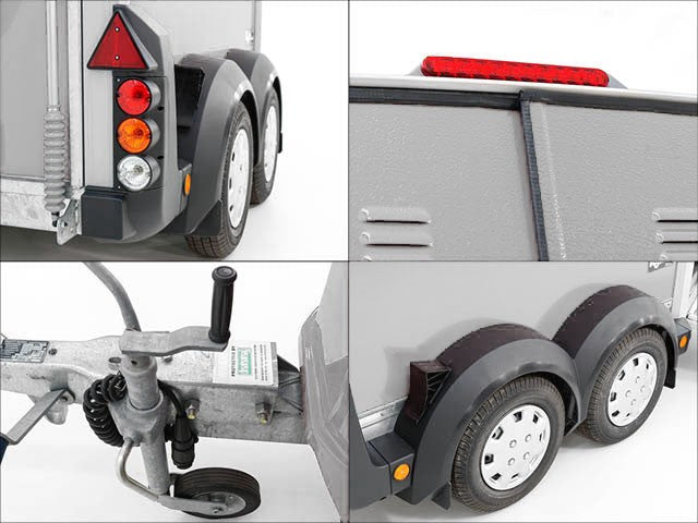 Ifor Williams Pferdeanhänger HB403|1,5er| Silber-Neu