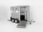 Ifor Williams Pferdeanhänger HB403|1,5er| Silber-Neu
