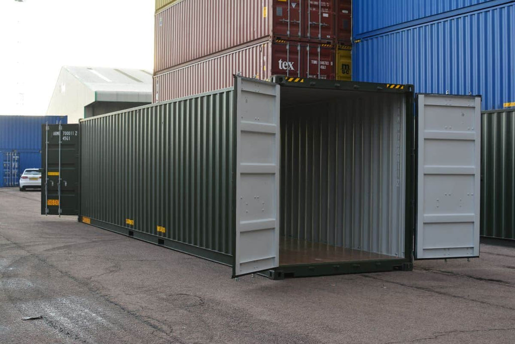 40 Fuß High-Cube-Doppeltürcontainer