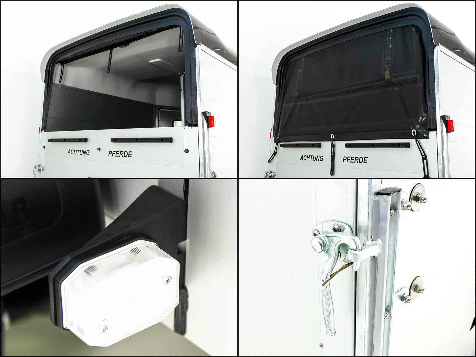 Cheval Liberte Pferdeanhänger GOLD One 1,5er | Pullmann-Fahrwerk | Sattelkammer | schwarz-Neu