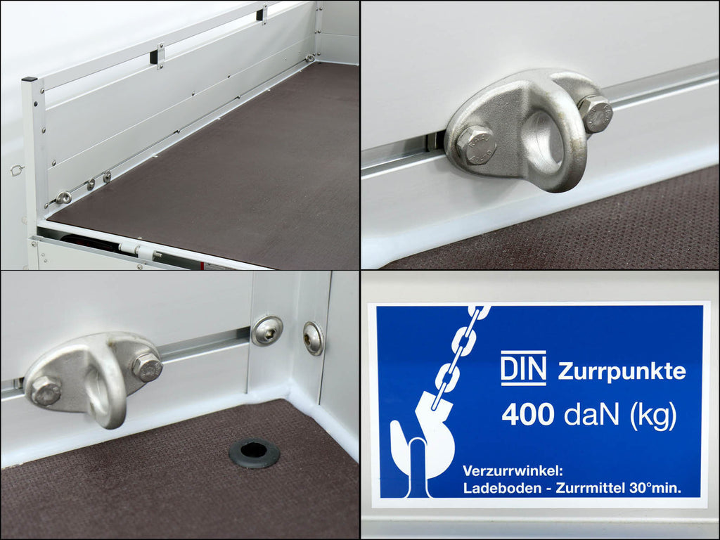Anhänger „Edition 35“ 125x250cm 1300kg | Typ 4.13 | Hochplane 160cm