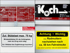 Anhänger 125x300cm 750kg | Typ U5-Neu
