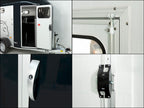 Cheval Liberte Pferdeanhänger GOLD 3 | Premium Pullman 2 | Sattelkammer | schwarz-Neu