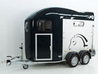 Cheval Liberte Pferdeanhänger GOLD 3 | Premium Pullman 2 | Sattelkammer | schwarz-Neu