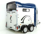 Cheval Liberte Pferdeanhänger GOLD 3 | Premium | Pullman 2 | Sattelkammer | blau-Neu