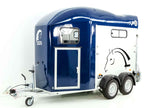 Cheval Liberte Pferdeanhänger GOLD 3 | Premium | Pullman 2 | Sattelkammer | blau-Neu