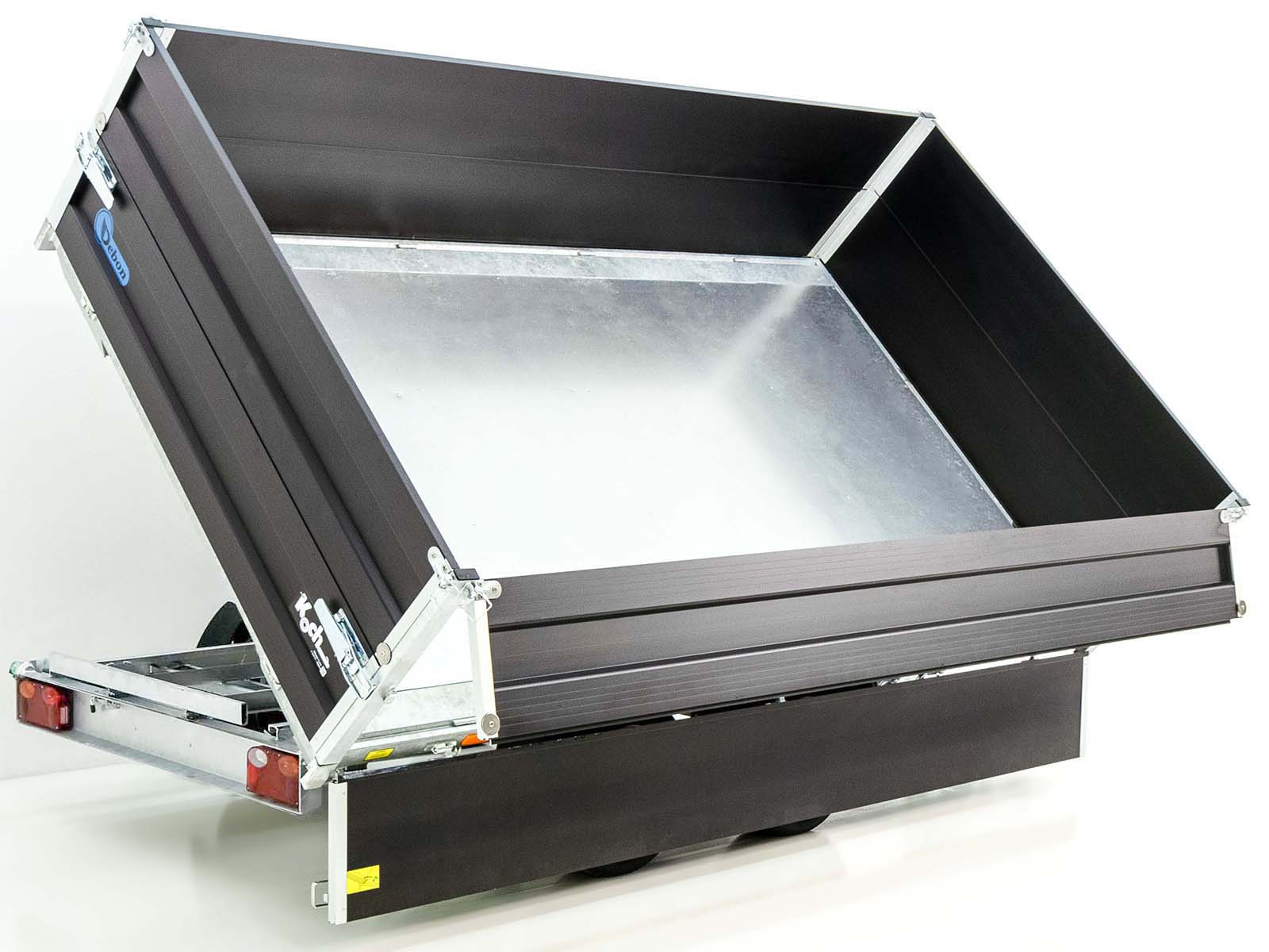 Debon Dreiseitenkipper 180×324 3,5t | Black Edition | BWA-Neu