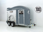 Cheval Liberte Pferdeanhänger GOLD 3 | Premium | Pullman 2 | Sattelkammer | grau-Neu