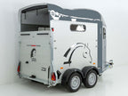 Cheval Liberte Pferdeanhänger GOLD 3 | Premium | Pullman 2 | Sattelkammer | grau-Neu