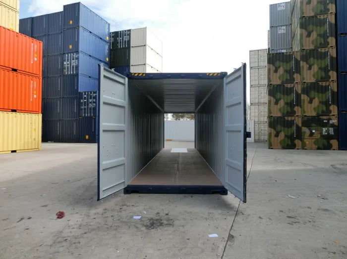 40 Fuß High-Cube-Doppeltürcontainer
