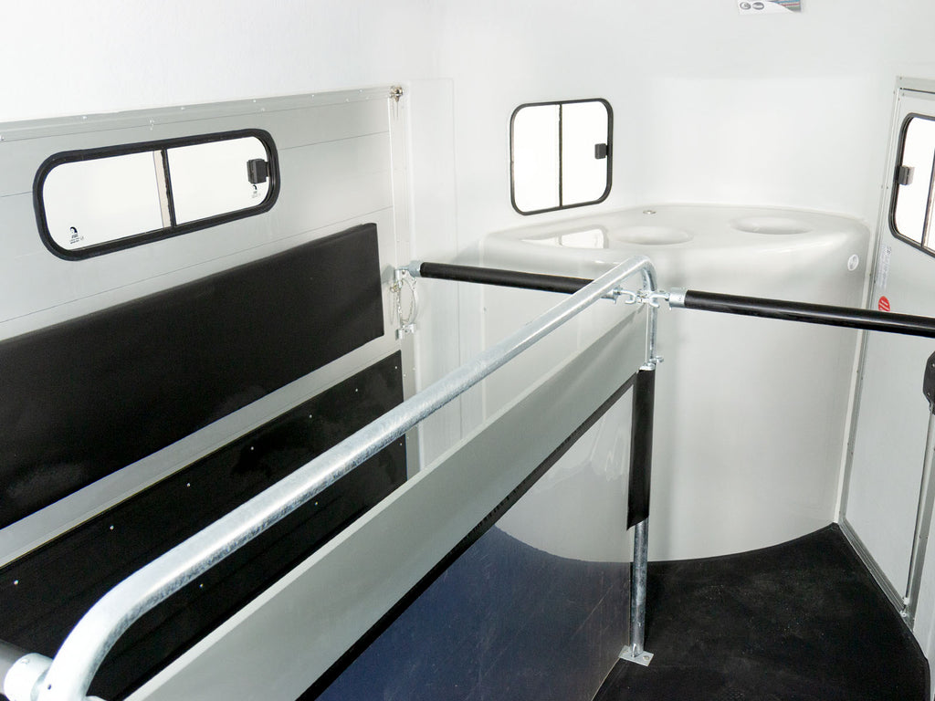 Cheval Liberte Pferdeanhänger GOLD 3 | Premium | Pullman 2 | Sattelkammer | weiß-Neu