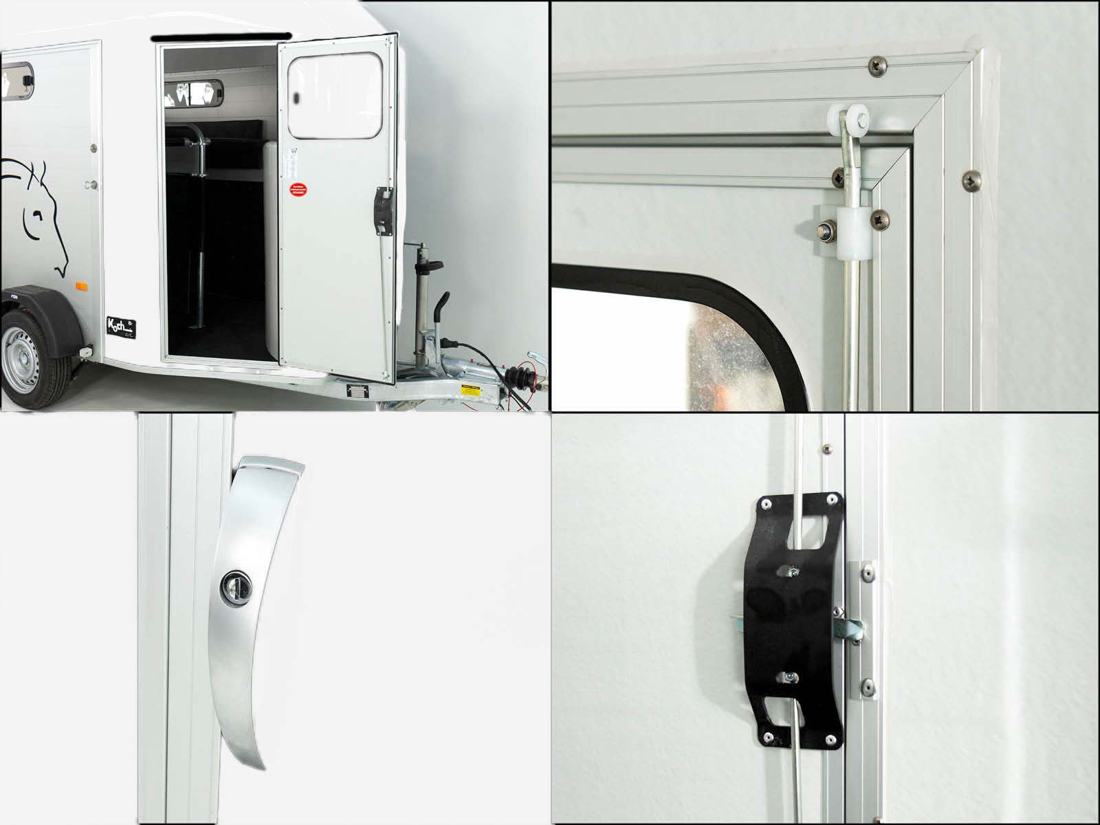 Cheval Liberte Pferdeanhänger GOLD 3 | Premium | Pullman 2 | Sattelkammer | weiß-Neu