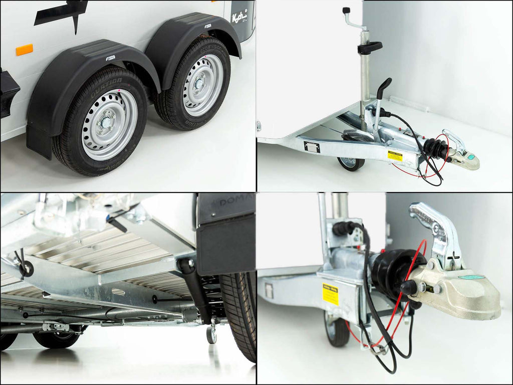 Cheval Liberte Pferdeanhänger GOLD 3 | Premium | Pullman 2 | Sattelkammer | weiß-Neu