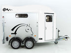 Cheval Liberte Pferdeanhänger GOLD 3 | Premium | Pullman 2 | Sattelkammer | weiß-Neu