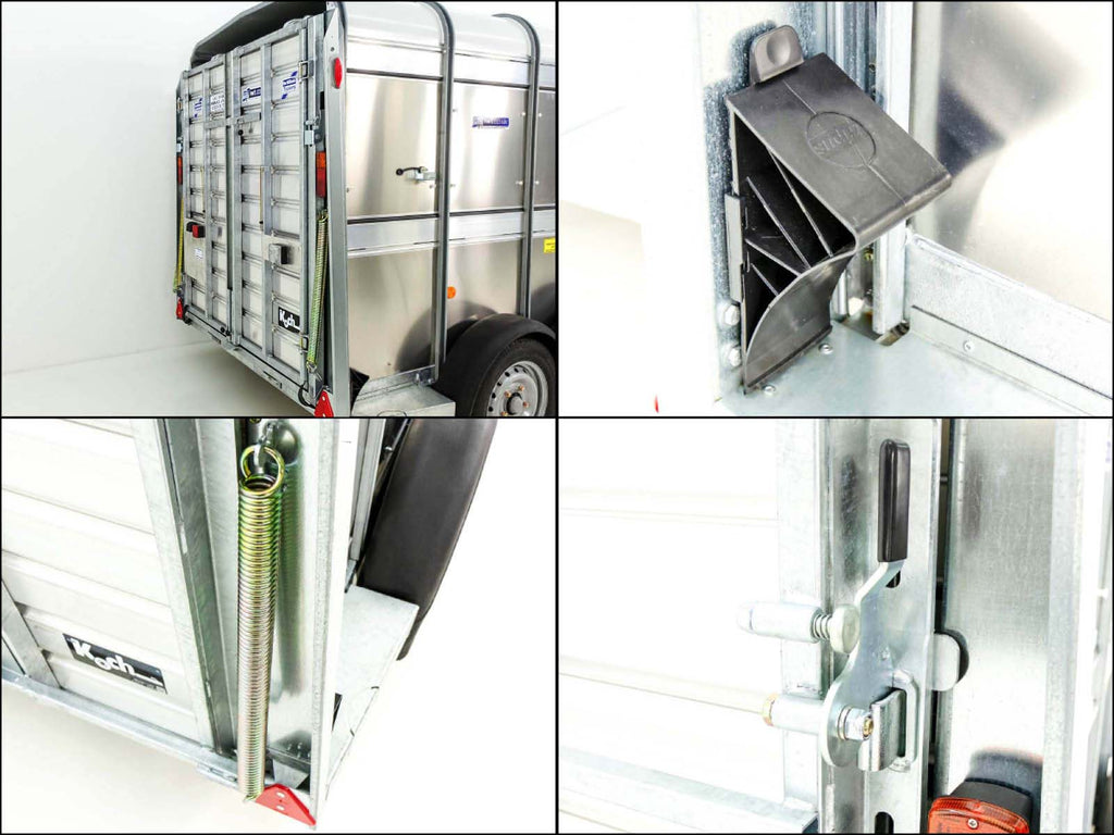 Ifor Williams Viehanhänger TA510 10×6 178×311 cm Höhe: 183 cm | Rampe/Tür-Neu 5366,40 € inkl. MwSt