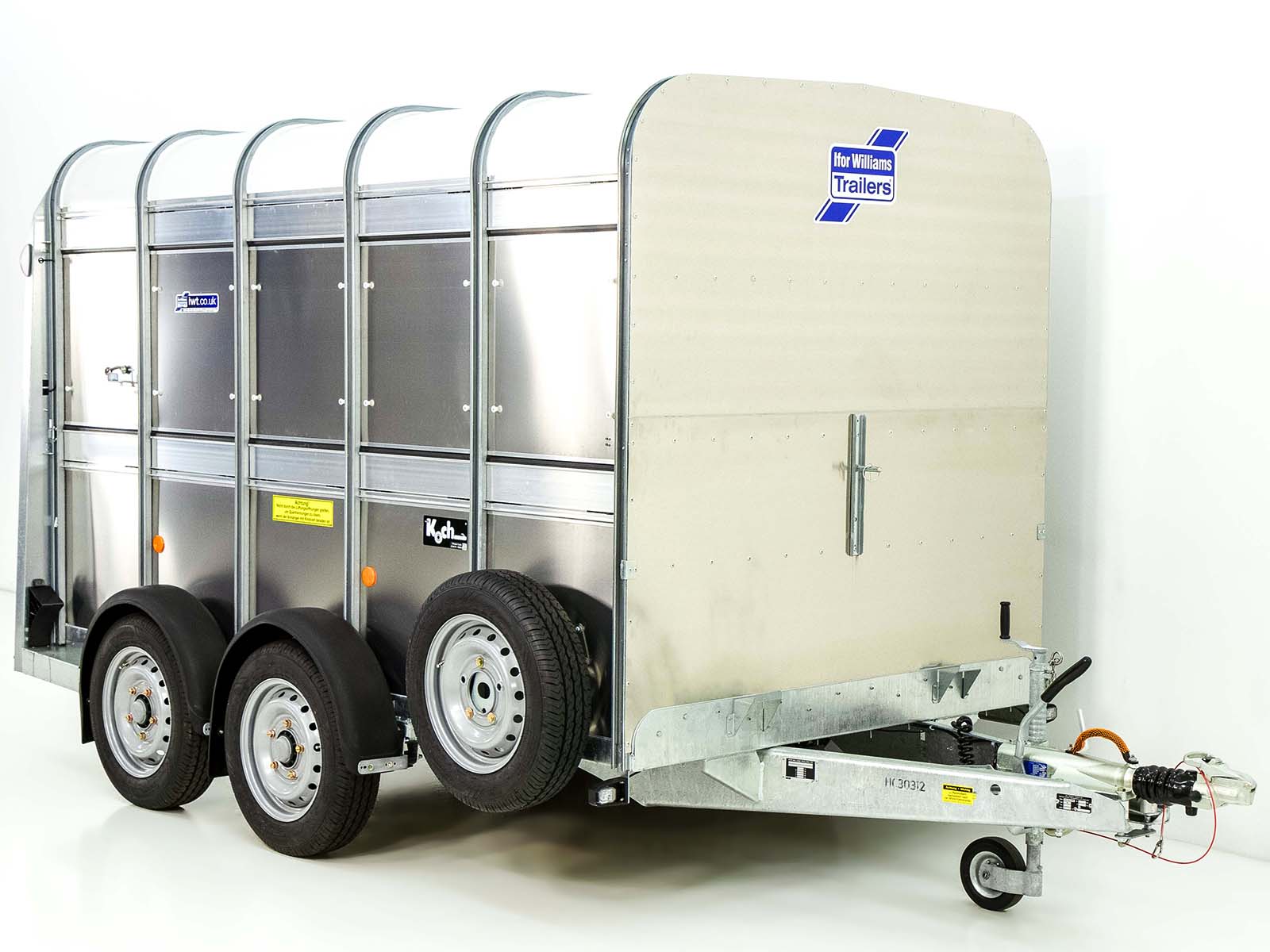 Ifor Williams Viehanhänger TA510 10×6 178×311 cm Höhe: 183 cm | Rampe/Tür-Neu 5366,40 € inkl. MwSt