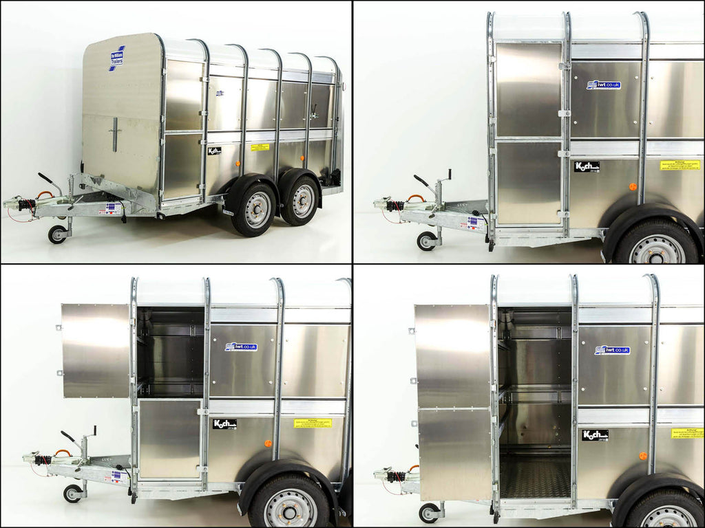 Ifor Williams Viehanhänger TA510 10×6 178×311 cm Höhe: 183 cm | Rampe/Tür-Neu 5366,40 € inkl. MwSt