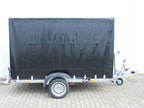 Vezeko Absenkanhänger 162x272x155 1,3t Hochplane Schwarz-Neu