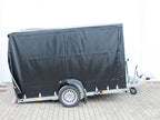 Vezeko Absenkanhänger 162x272x155 1,3t Hochplane Schwarz-Neu