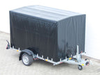 Vezeko Absenkanhänger 162x272x155 1,3t Hochplane Schwarz-Neu