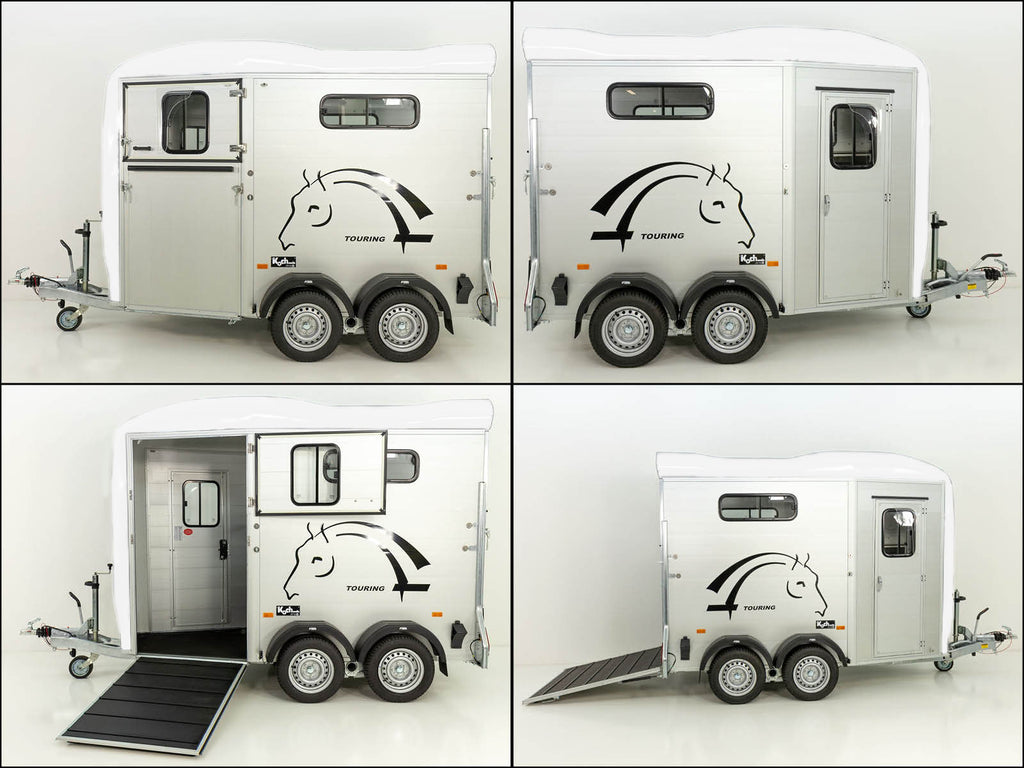 Cheval Liberte Pferdeanhänger Touring One 1,5er | Pullman-Fahrwerk | Frontausstieg