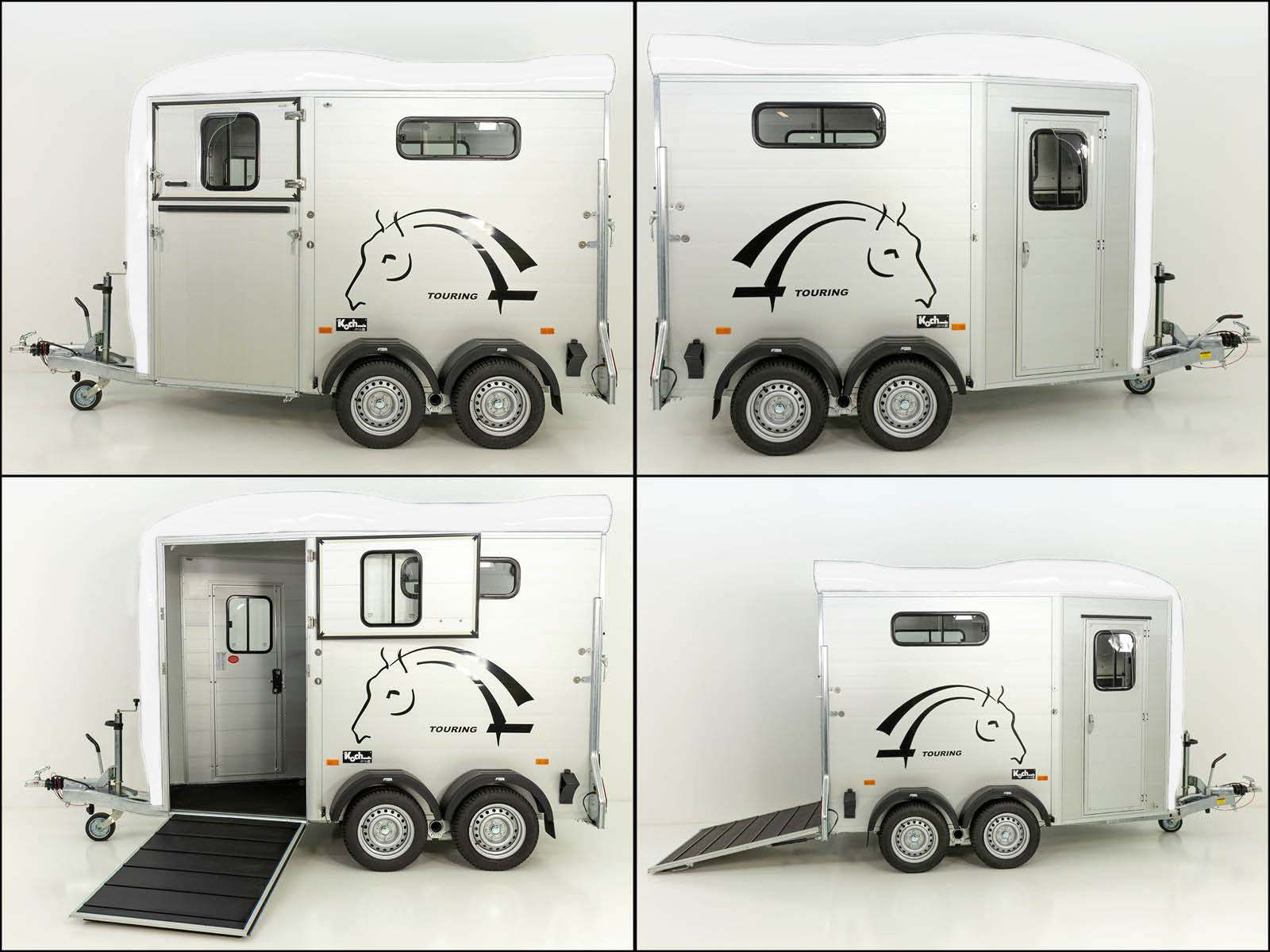 Cheval Liberte Pferdeanhänger Touring One 1,5er | Pullman-Fahrwerk | Frontausstieg
