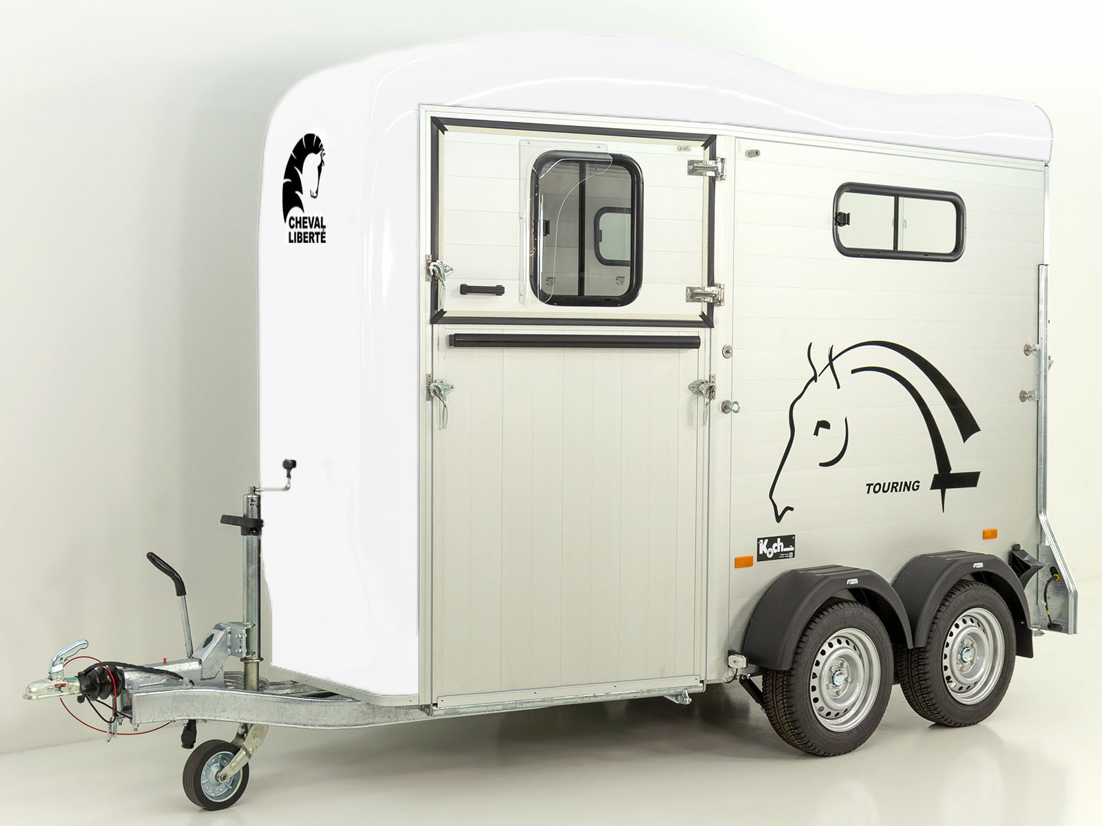 Cheval Liberte Pferdeanhänger Touring One 1,5er | Pullman-Fahrwerk | Frontausstieg