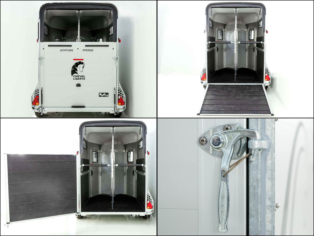 Cheval Liberte Pferdeanhänger Touring Jumping | Pullman-Fahrwerk | Sattelkammer