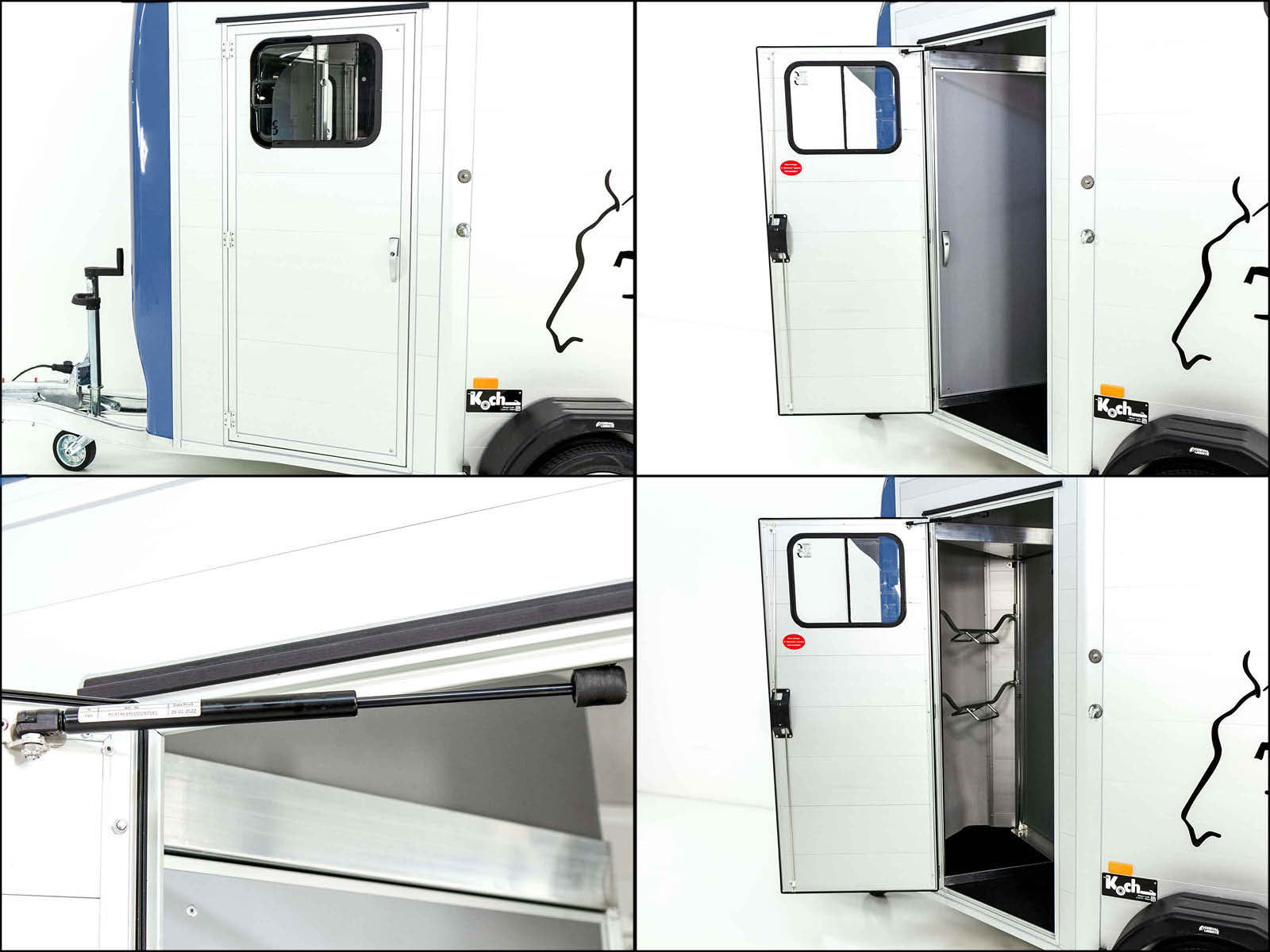 Cheval Liberte Pferdeanhänger Touring Jumping | Pullman-Fahrwerk | Sattelkammer