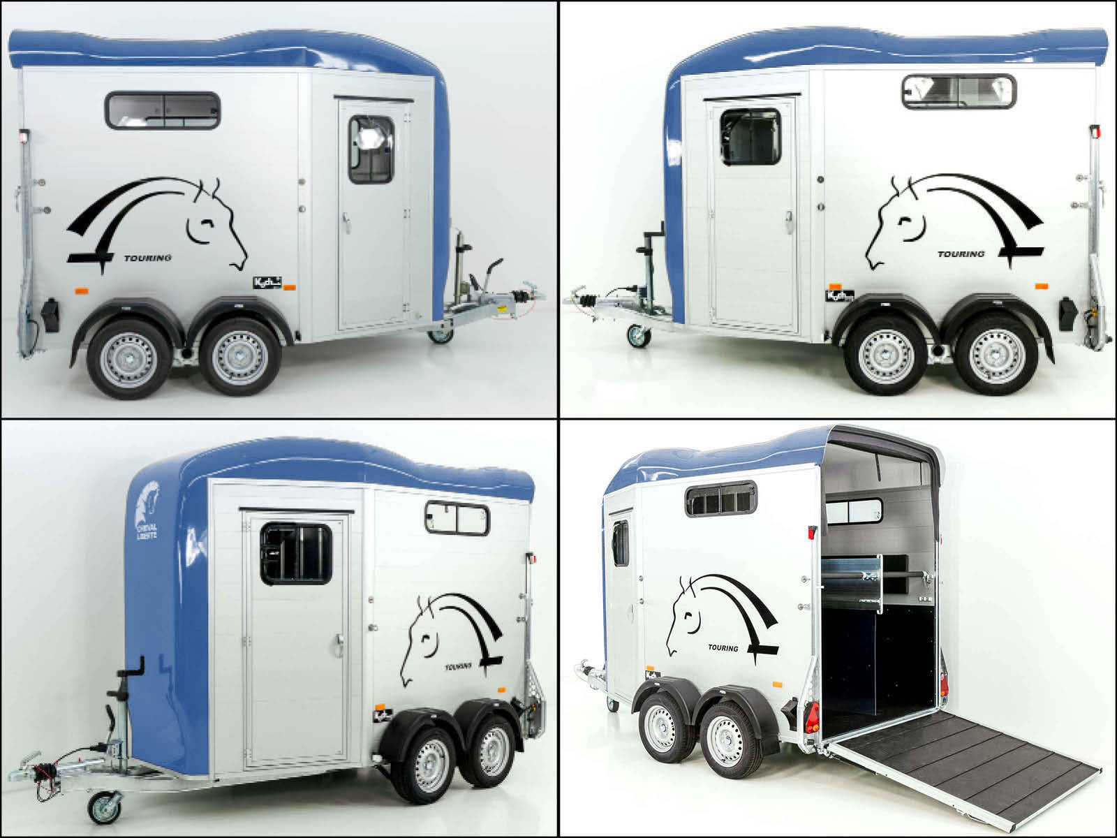 Cheval Liberte Pferdeanhänger Touring Jumping | Pullman-Fahrwerk | Sattelkammer