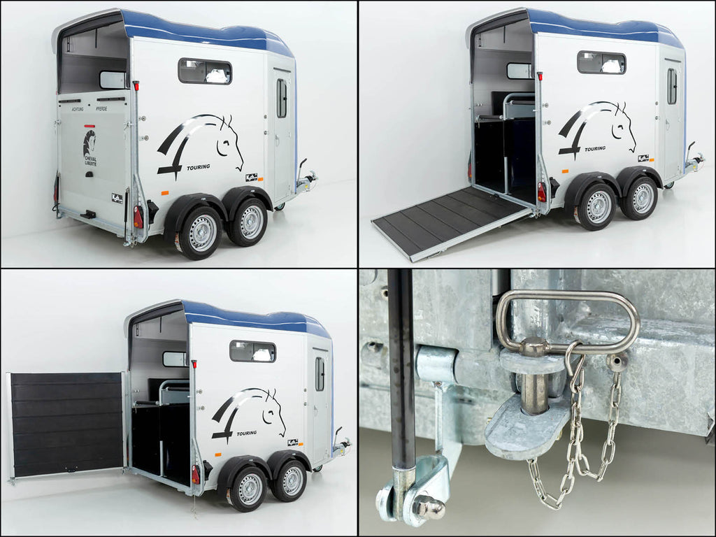 Cheval Liberte Pferdeanhänger Touring Jumping | Pullman-Fahrwerk | Sattelkammer