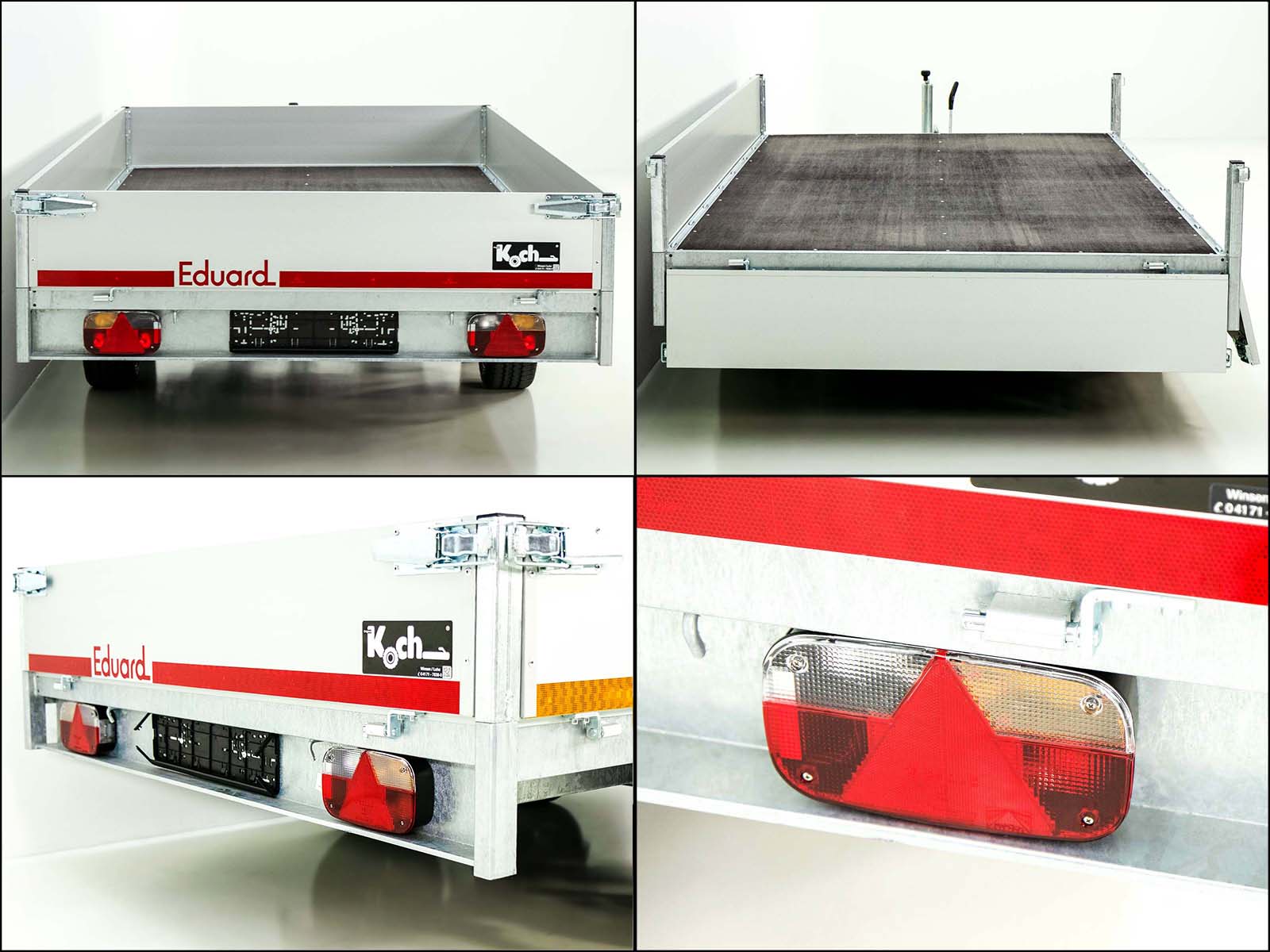 Eduard Hochlader Anhänger 4520 GD | 200×456 cm | 2,7t-Neu