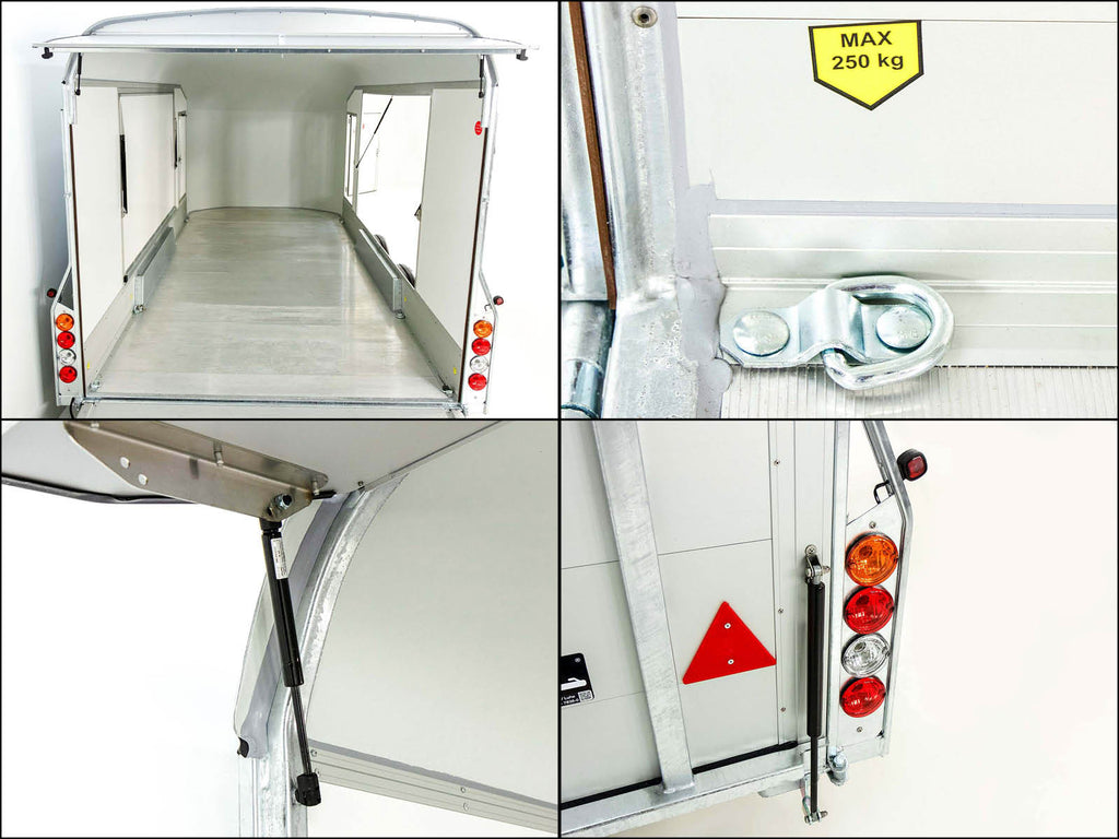 Debon Kofferanhänger Roadster C1000 200x500x200 cm 3,5t