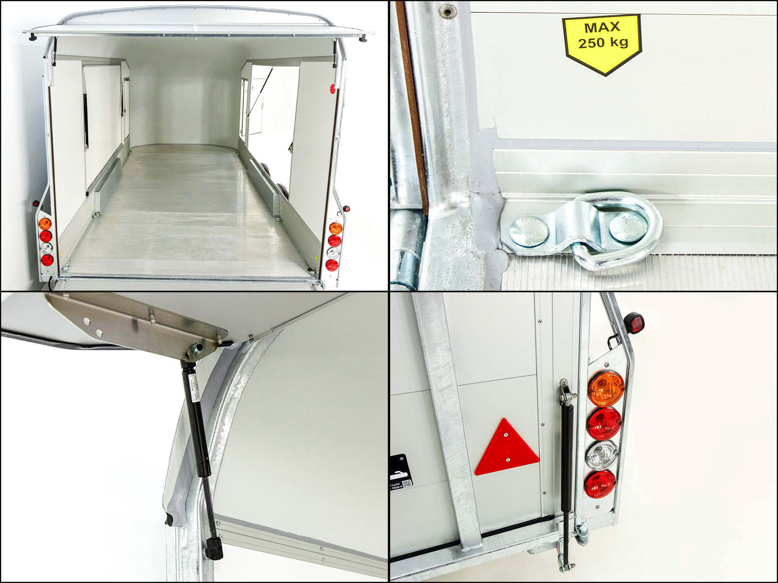 Debon Kofferanhänger Roadster C1000 200x500x200 cm 3,5t