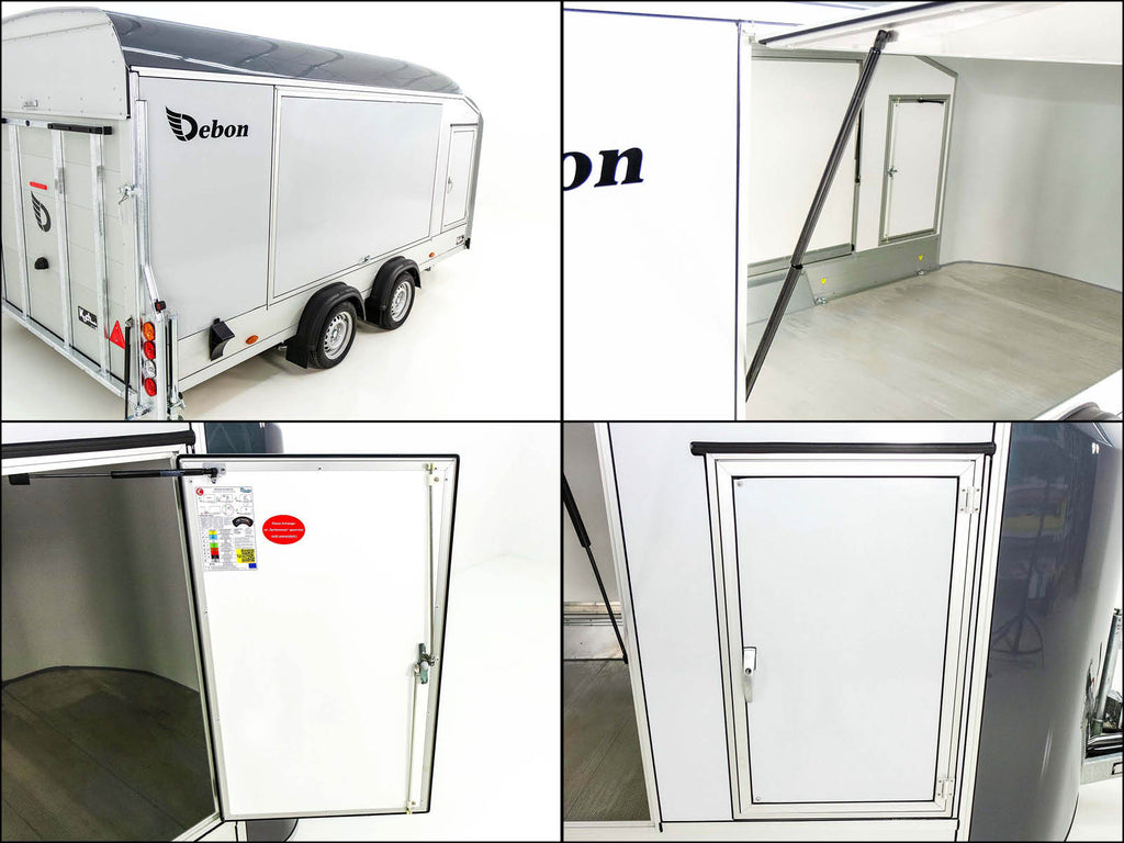 Debon Kofferanhänger Roadster C1000 200x500x200 cm 3,5t