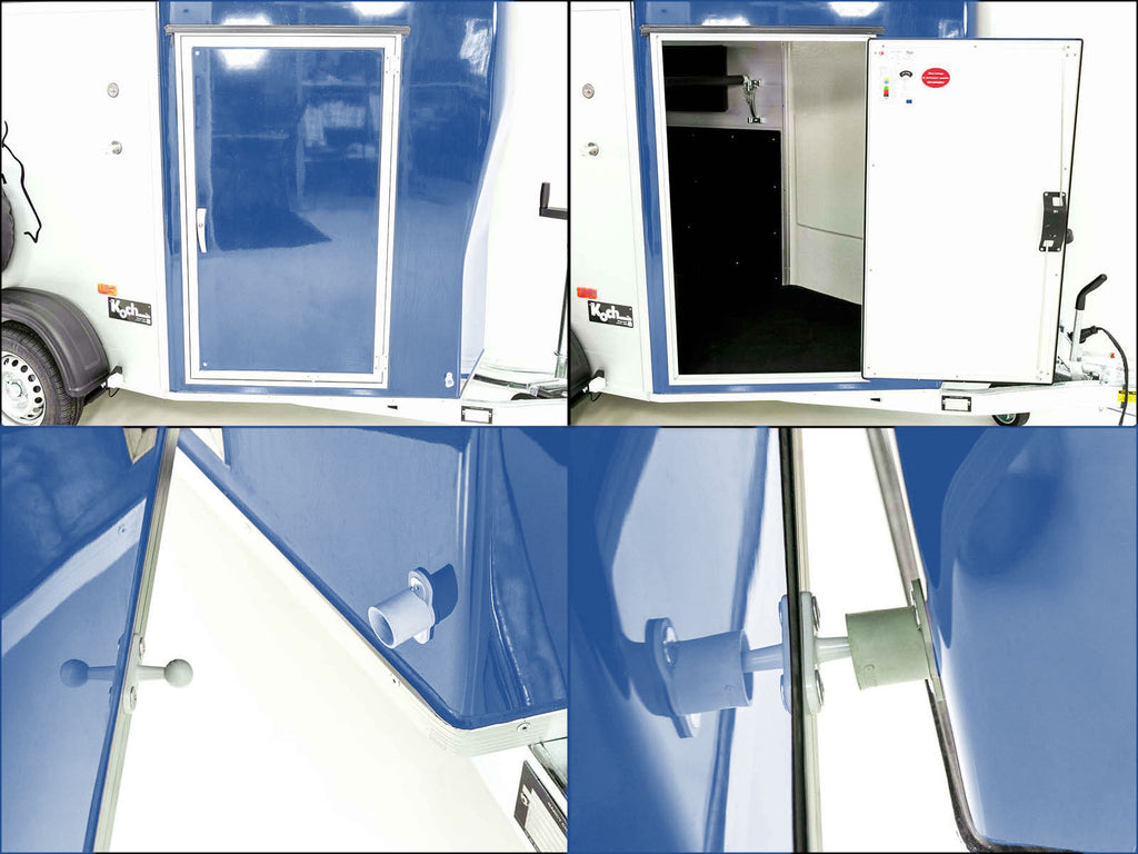 Cheval Liberte Pferdeanhänger GOLD One 1,5er | Pullman-Fahrwerk | blau-Neu