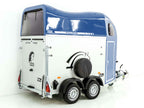 Cheval Liberte Pferdeanhänger GOLD One 1,5er | Pullman-Fahrwerk | blau-Neu
