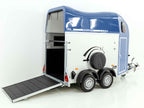 Cheval Liberte Pferdeanhänger GOLD One 1,5er | Pullman-Fahrwerk | blau-Neu