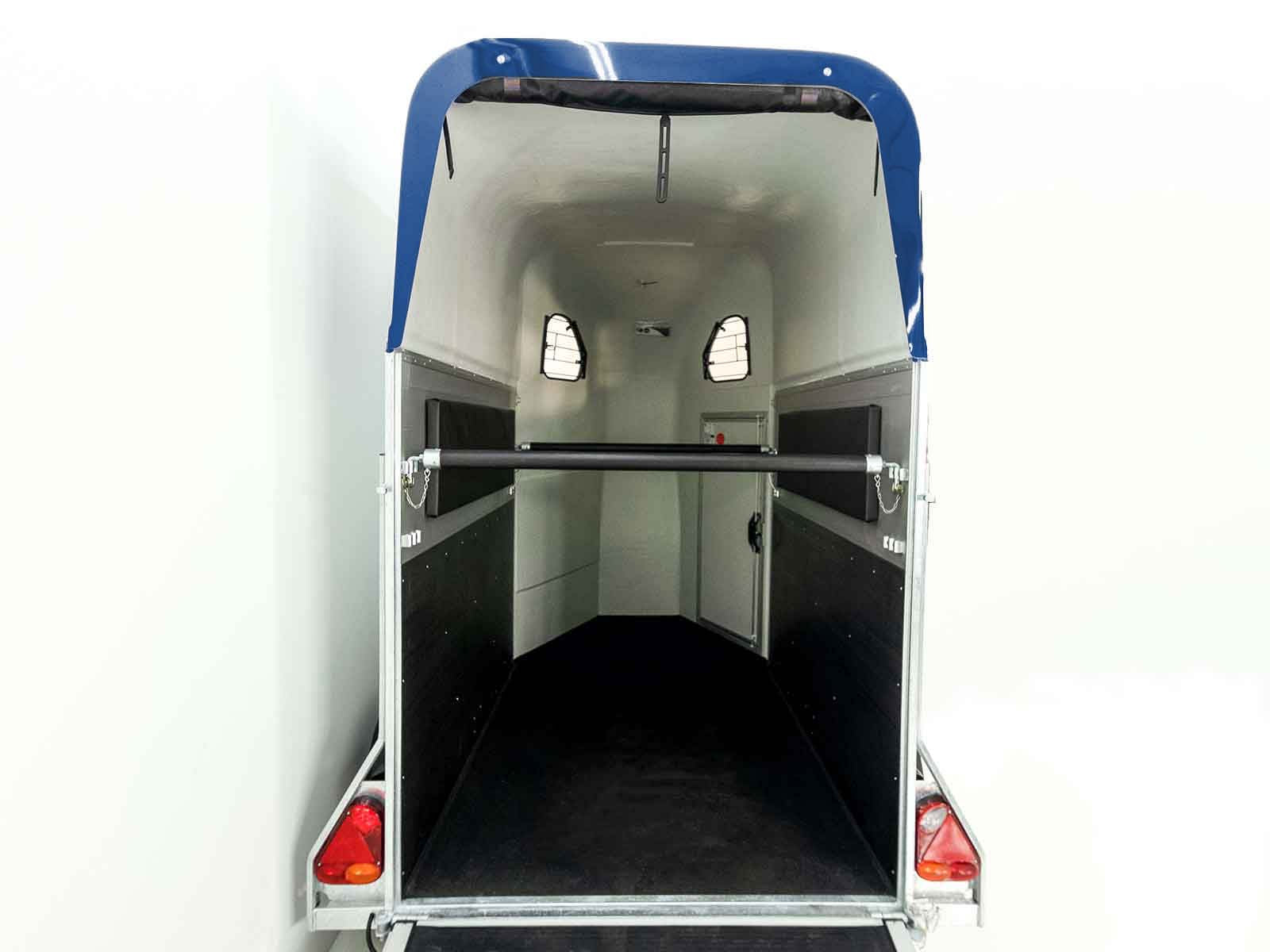 Cheval Liberte Pferdeanhänger GOLD One 1,5er | Pullman-Fahrwerk | blau-Neu
