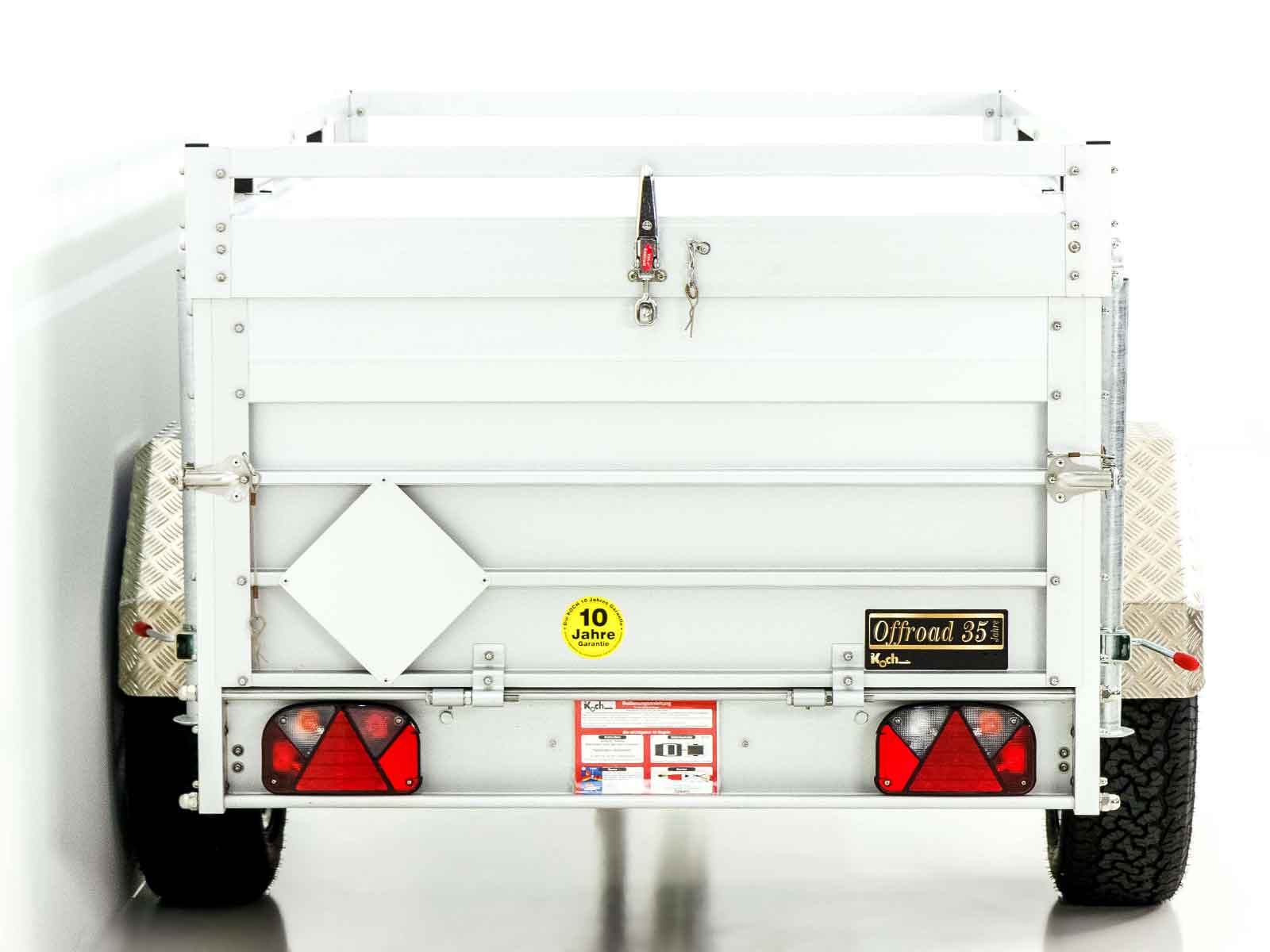 Deckelanhänger „CROSSLINE“ 125x250cm 1300kg | Höhe 65cm | Aluboden | Typ 4.13-Neu