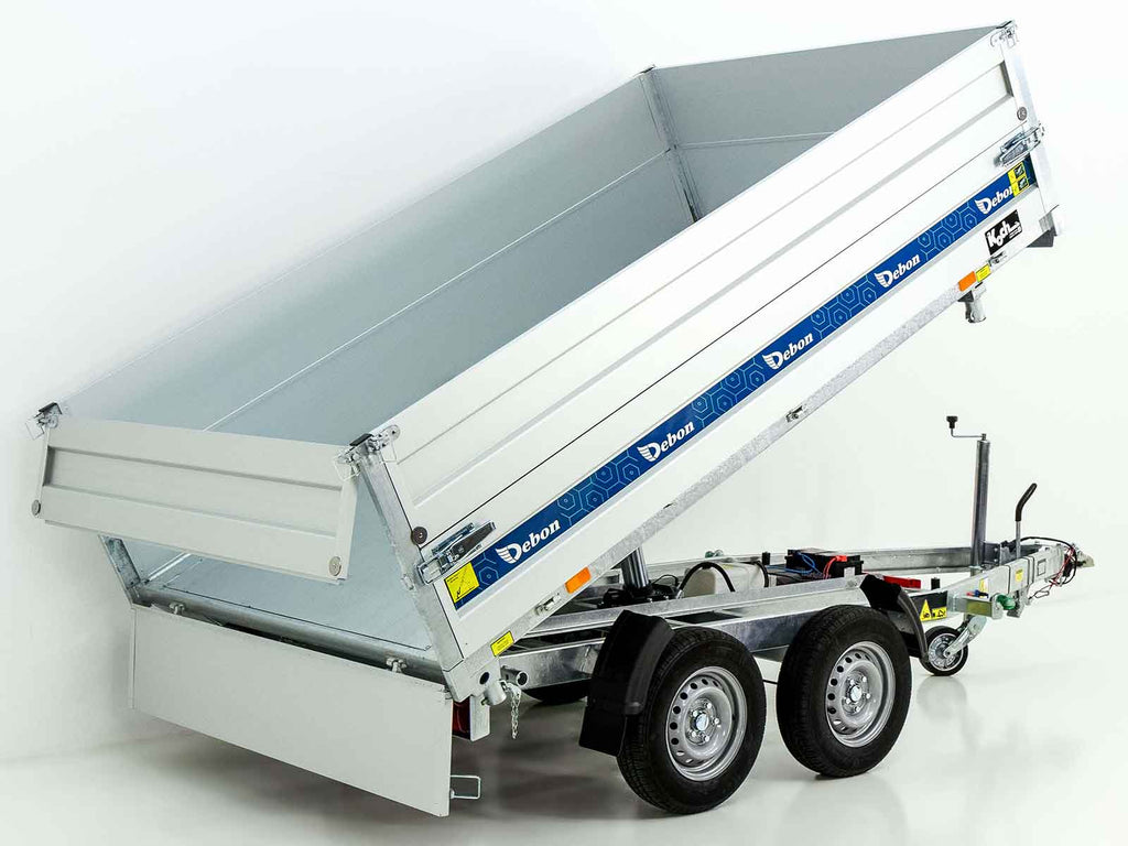 Debon Dreiseitenkipper 180×306 2,6t | E-Pumpe | BWA-Neu