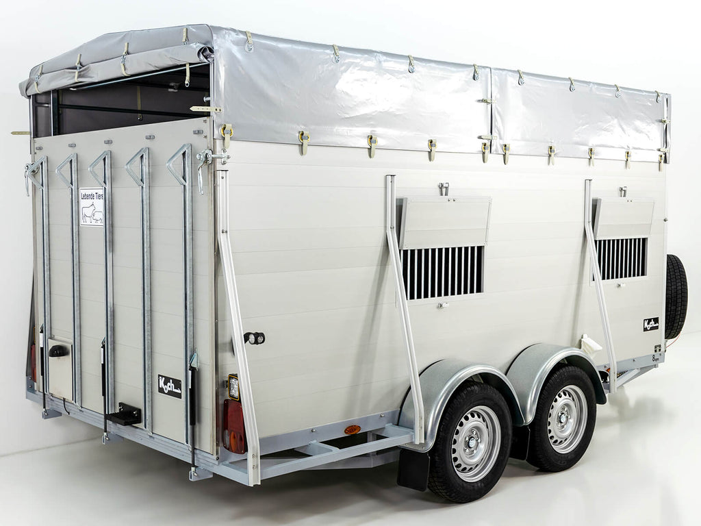 Alf Profi Viehanhänger 185×450 cm Höhe: 185 cm 3,5t Klappenkombi-Neu