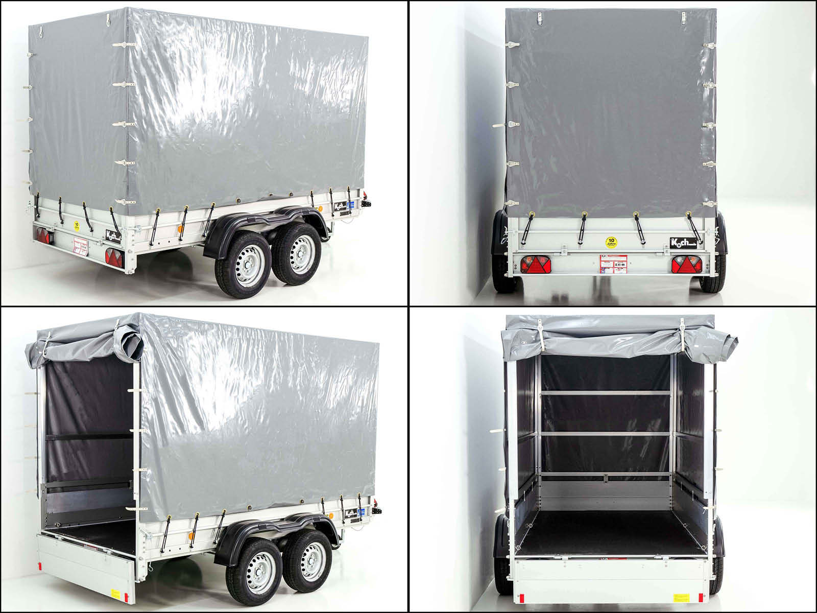 Anhänger 150x300cm 2,0t | Typ 7.20 Hobby | Hochplane 180 cm | Angebot-Neu