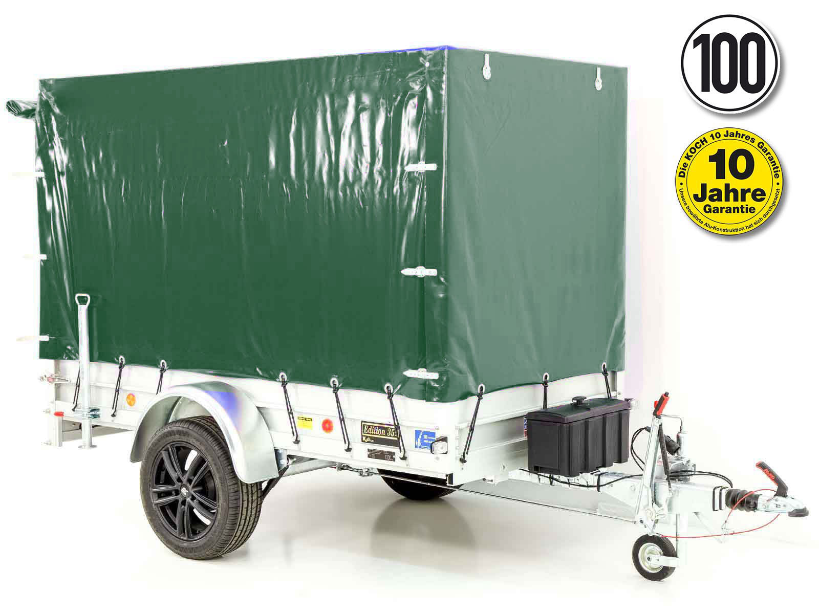Anhänger „Edition 35“ 125x250cm 1300kg | Typ 4.13 | Hochplane 160cm