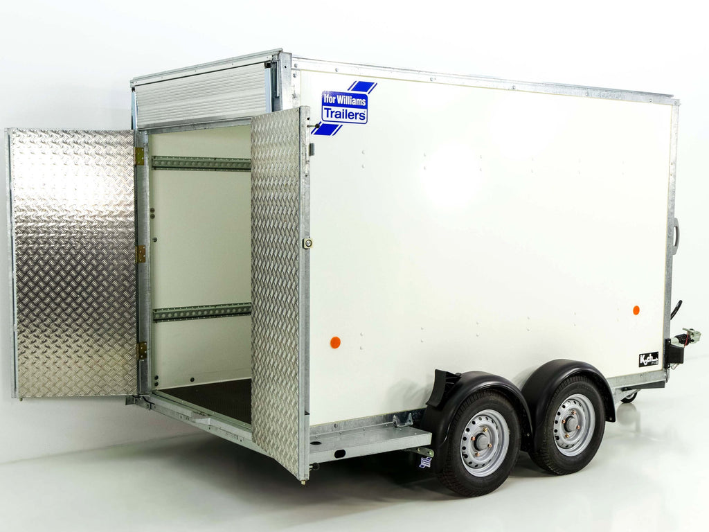 Ifor Williams Kofferanhänger BV 125G 147x360cm H:214cm 2,7t | Klappenkombi-Neu