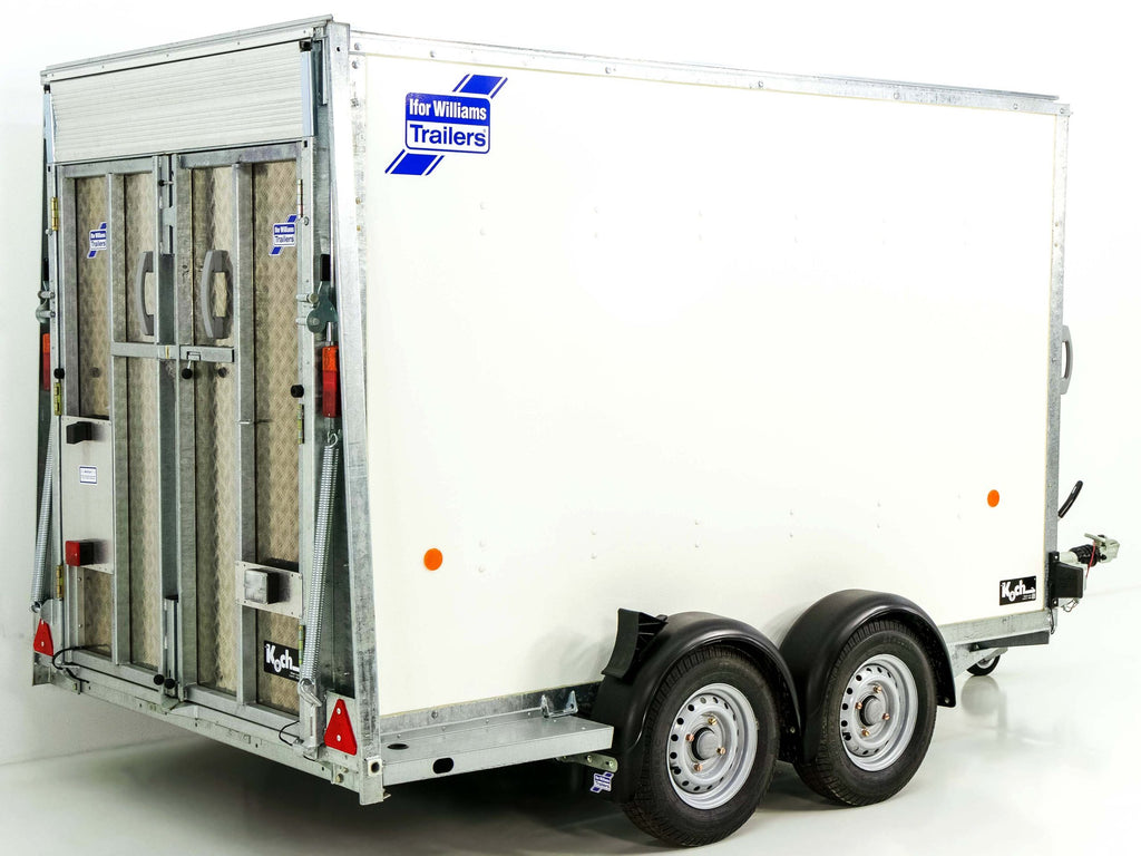 Ifor Williams Kofferanhänger BV 125G 147x360cm H:214cm 2,7t | Klappenkombi-Neu