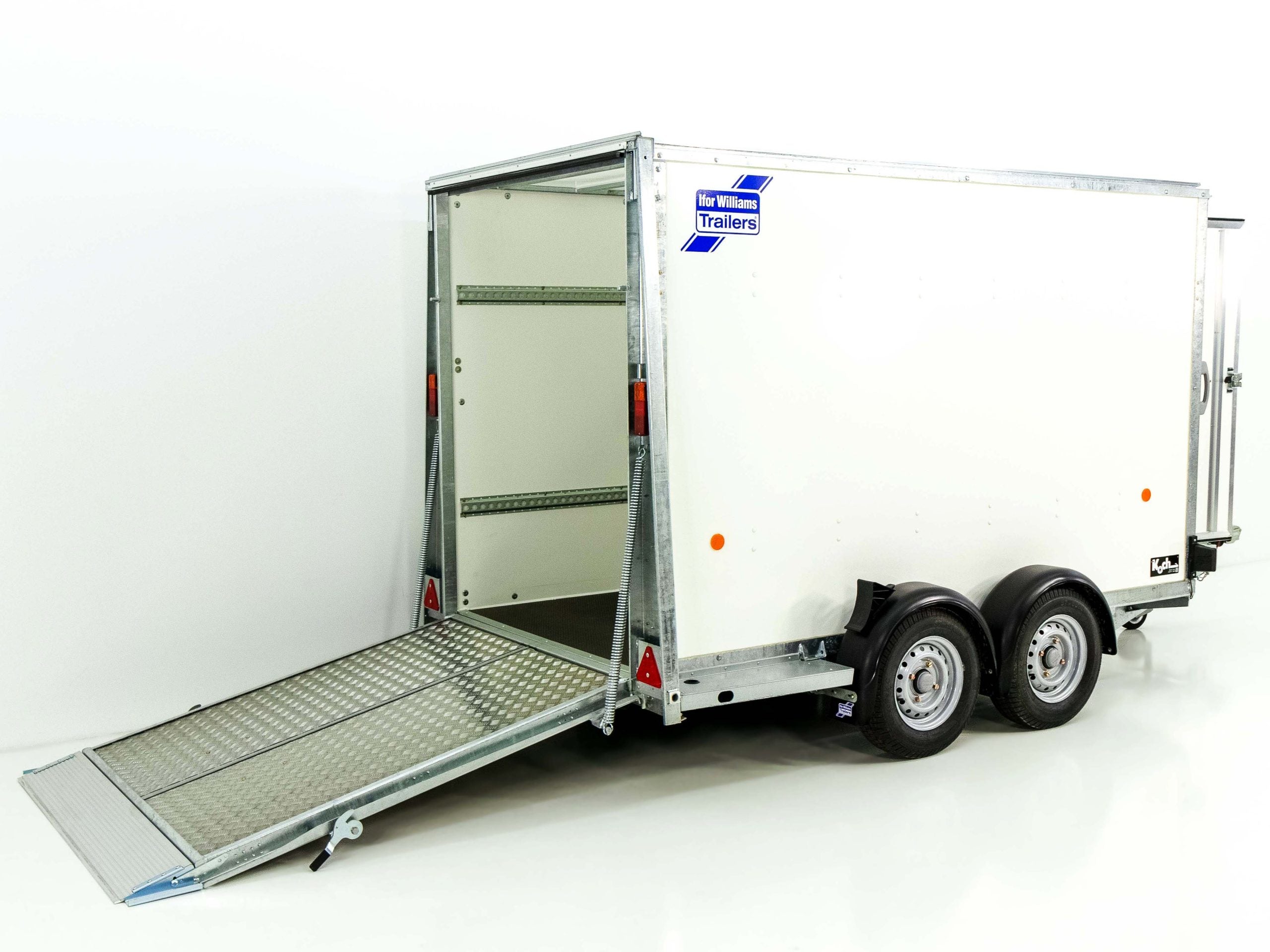 Ifor Williams Kofferanhänger BV 125G 147x360cm H:214cm 2,7t | Klappenkombi-Neu