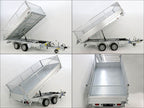 Variant Dreiseitenkipper VDK 185×360 3,5t | Blattfedern | E-Pumpe | Rampent | Gitter-Neu